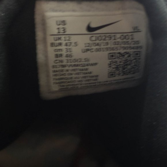 Nike Zoom Winflo 7 Running Shoes - Men's Size 13 - Picture 9 of 9